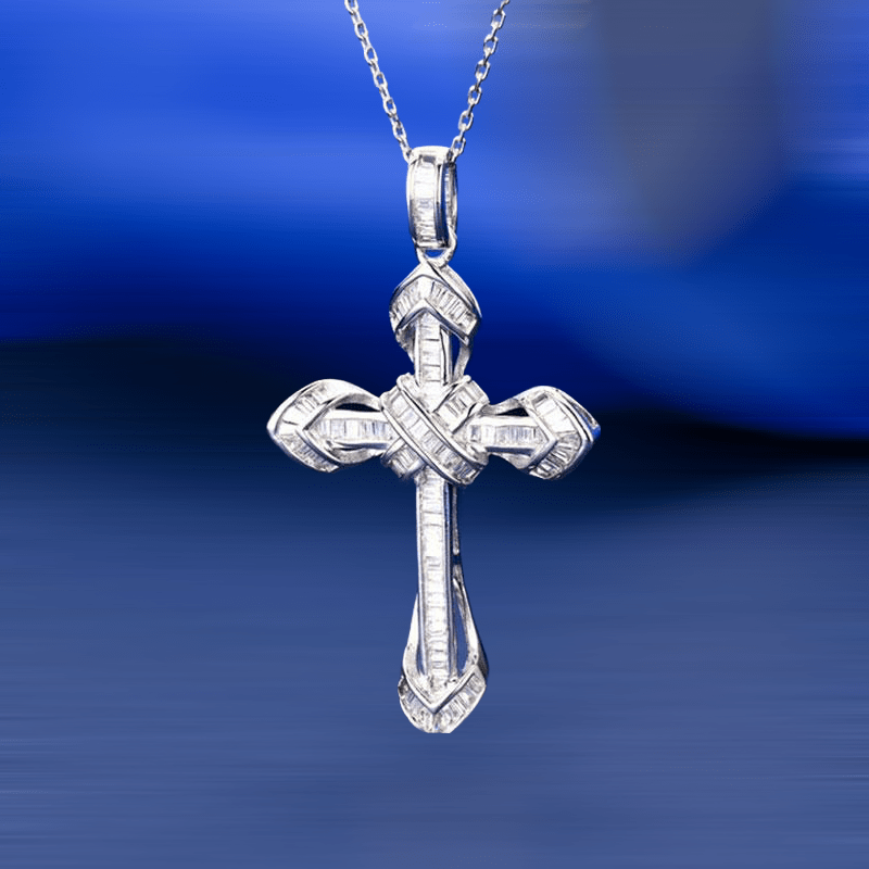 Majestic Cross Diamond Necklace – Cornerstone Jewellery