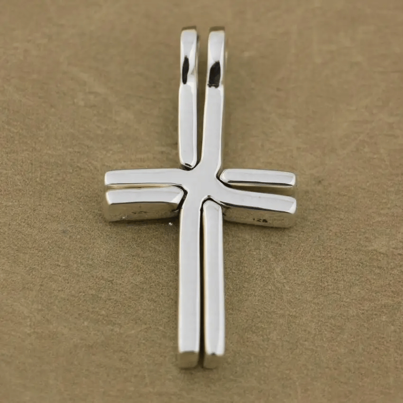 Couple's Cross Friendship Necklace