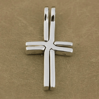 Couple's Cross Friendship Necklace