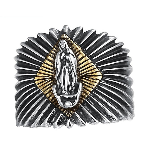 Virgin Mary Rays Ring