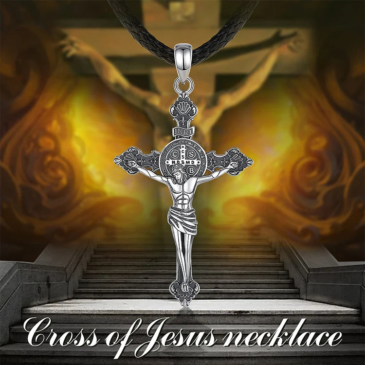 St. Benedict Cross of Jesus Necklace