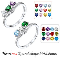 Custom Birthstones Ring