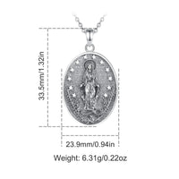 Vintage Silver Miraculous Medal