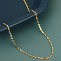 18K Gold Figaro Chain Necklace