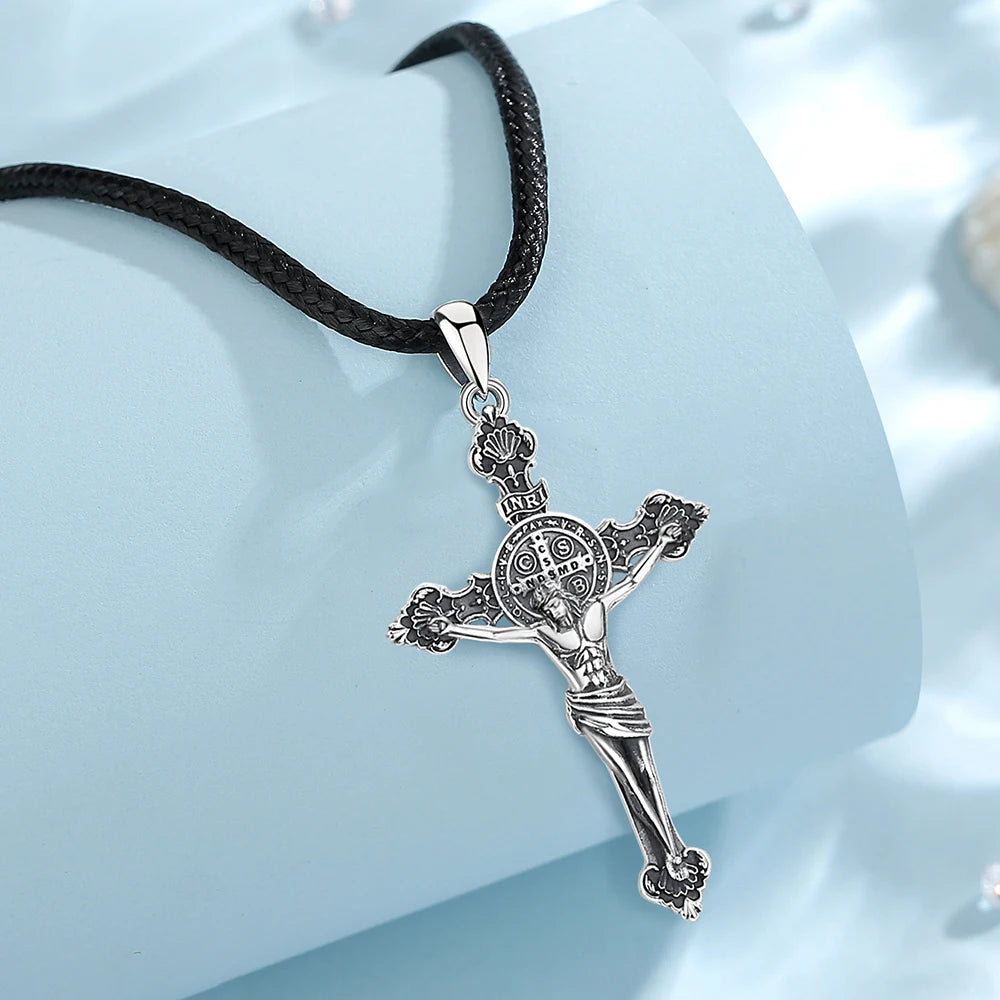 St. Benedict Cross of Jesus Necklace