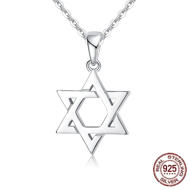Star of David Necklace - Cornerstone Jewellery Silver 0 Christian Catholic Religous fine Jewelry