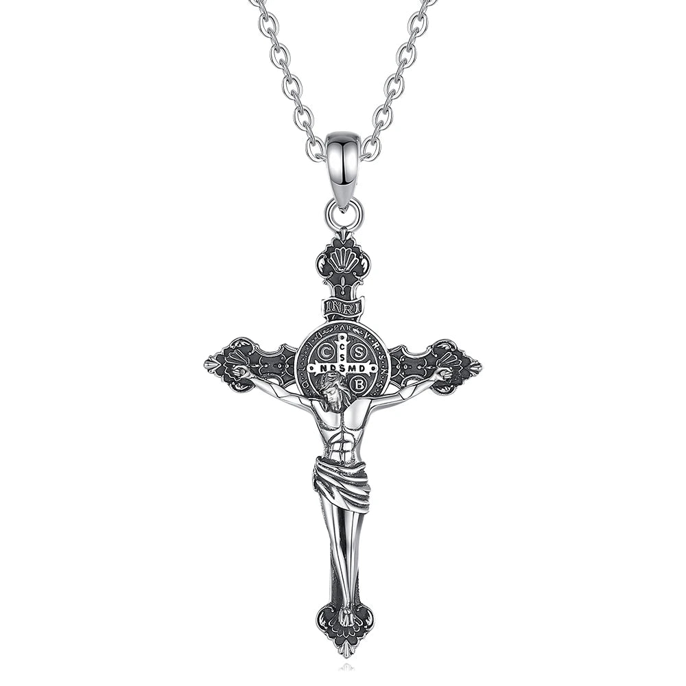 St. Benedict Cross of Jesus Necklace