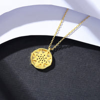 Morning Star Coin Necklace