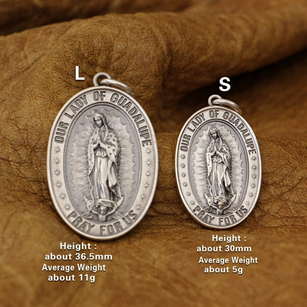 Our Lady of Guadalupe Pendant - Cornerstone Jewellery 0 Christian Catholic Religous fine Jewelry