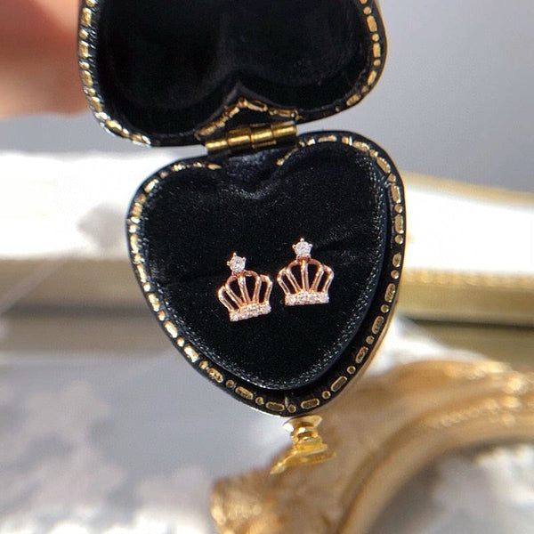 Earrings 18K Rose Gold Royal Priesthood Diamond Studs
