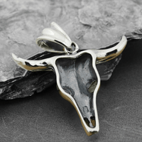Bull Skull Pendant Necklace - Cornerstone Jewellery Necklace Christian Catholic Religous fine Jewelry