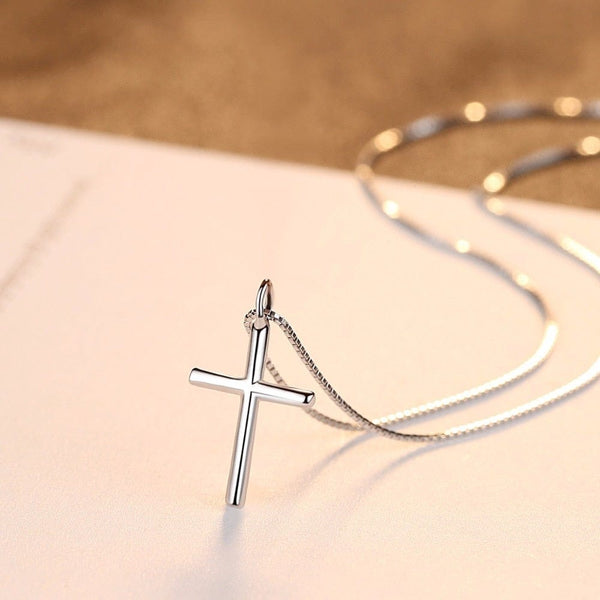 Faithful Cross Necklace - Cornerstone Jewellery Necklace Christian Catholic Religous fine Jewelry