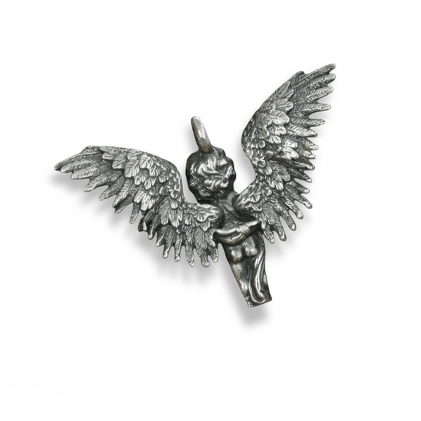 Guardian Angel Pendant - Cornerstone Jewellery Necklace Christian Catholic Religous fine Jewelry