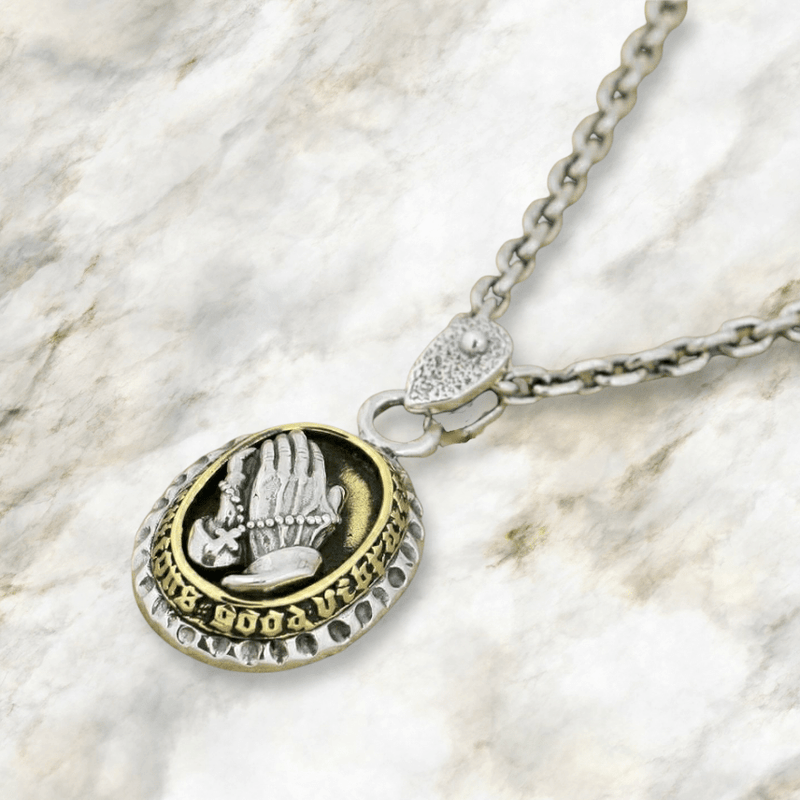 Hand Engraved Prayer Necklace - Jessica Winzelberg