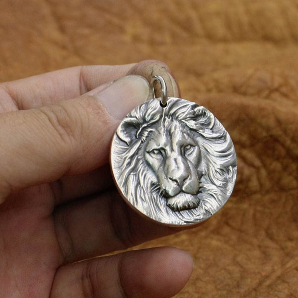 Lion of Judah Pendant Necklace - Cornerstone Jewellery Necklace Christian Catholic Religous fine Jewelry