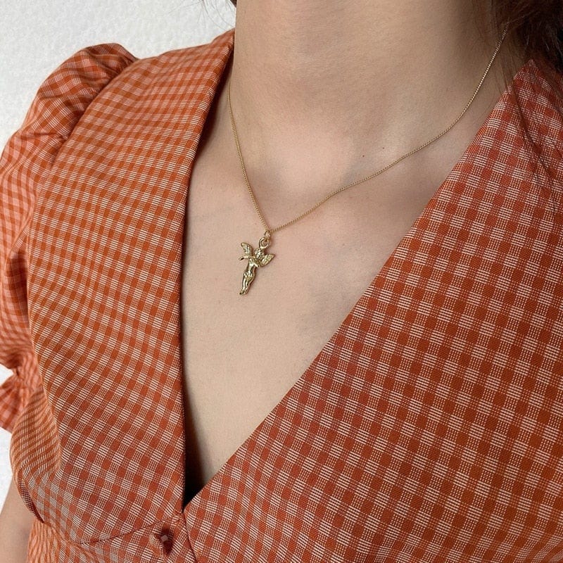 Brandy melville angel necklace online