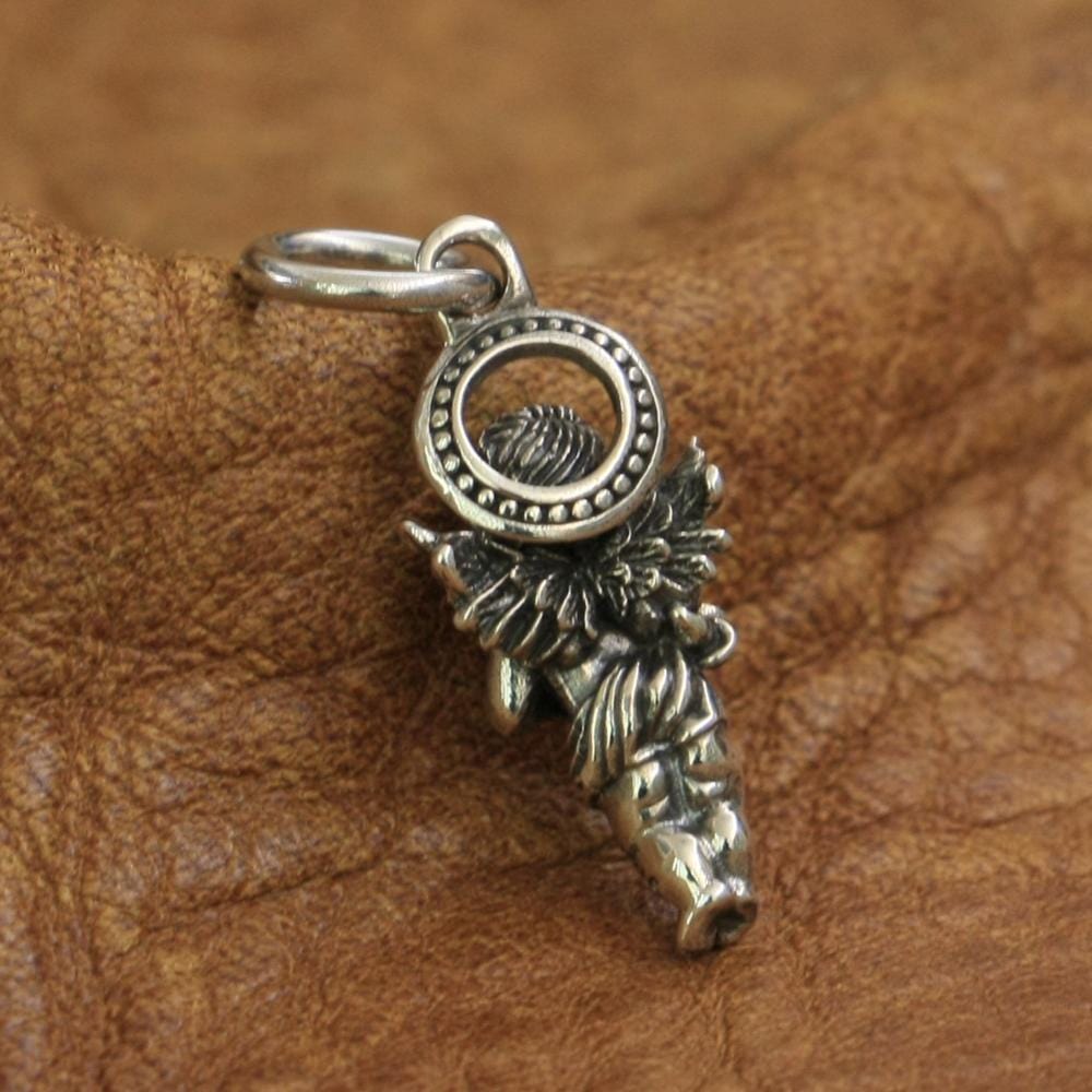 Ministering Angel Pendant Necklace - Cornerstone Jewellery Necklace Christian Catholic Religous fine Jewelry