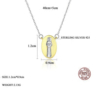 Blessed Mother Necklace - Cornerstone Jewellery Necklace Christian Catholic Religous fine Jewelry