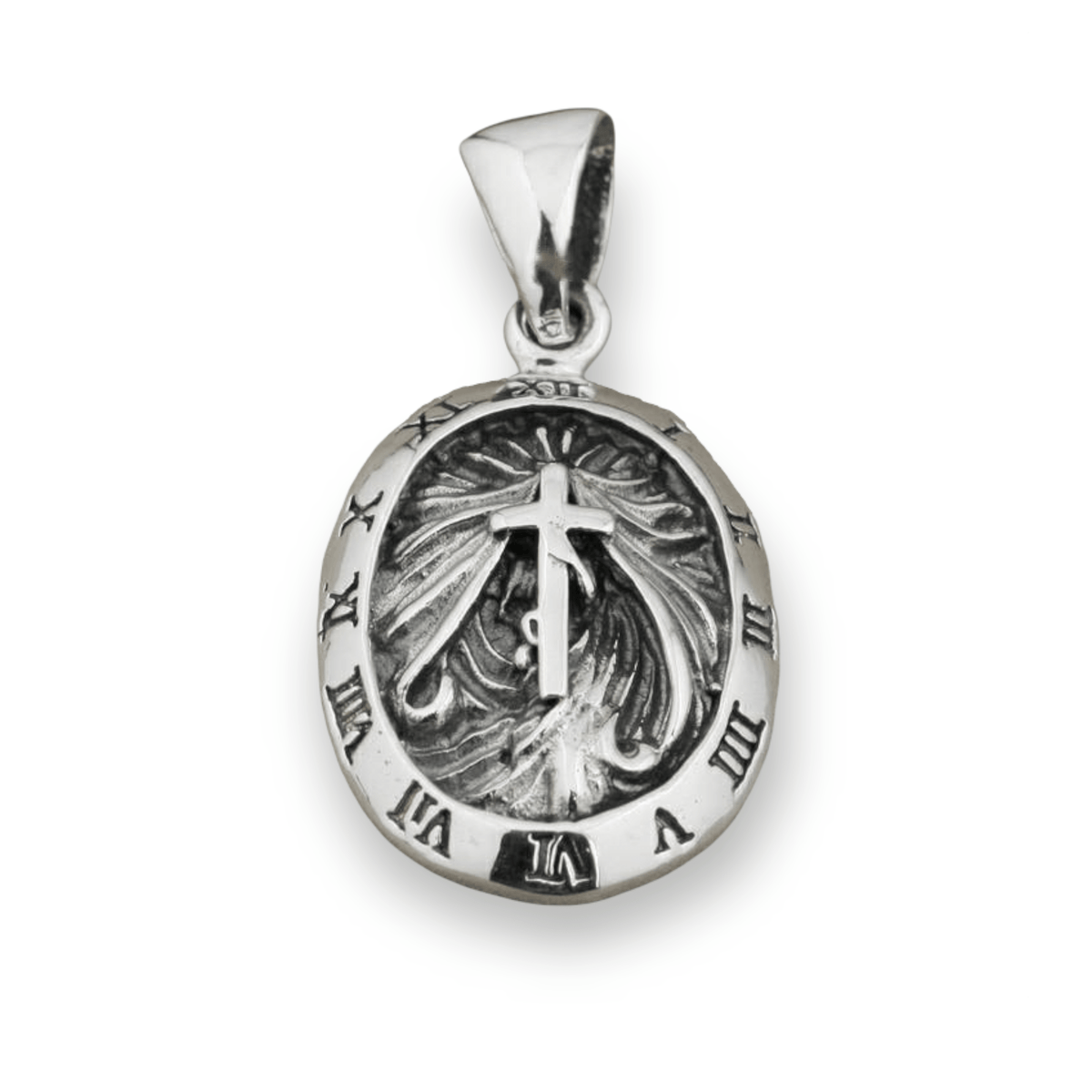In God's Time Pendant Necklace - Cornerstone Jewellery Pendant Only Necklace Christian Catholic Religous fine Jewelry