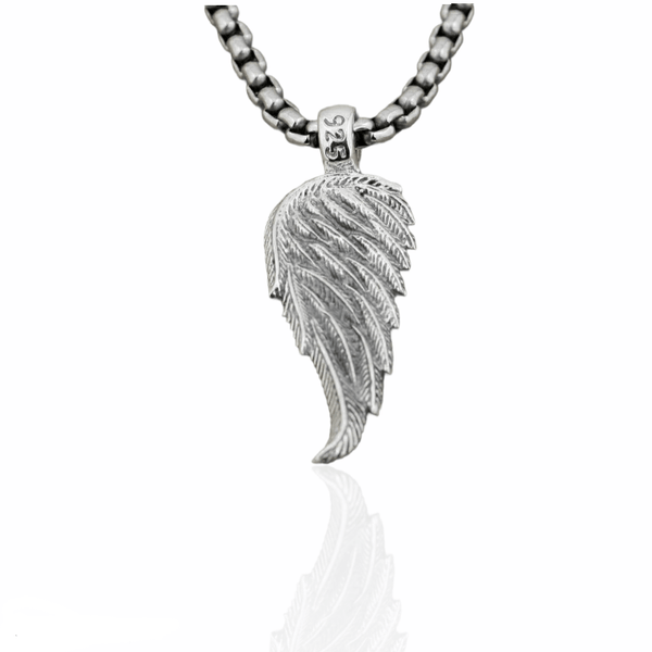 Shadow of Your Wings Pendant Necklace - Cornerstone Jewellery Necklace Christian Catholic Religous fine Jewelry