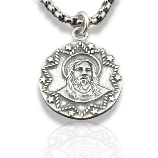 Son of God Pendant Necklace - Cornerstone Jewellery Necklace Christian Catholic Religous fine Jewelry