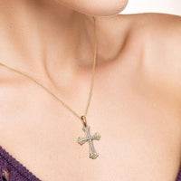 The Righteous Cross Pendant - Cornerstone Jewellery Necklace Christian Catholic Religous fine Jewelry