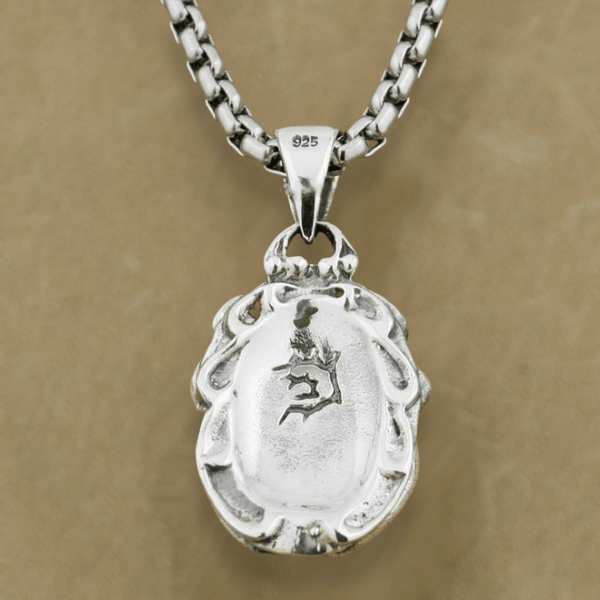 The Rock Pendant Necklace - Cornerstone Jewellery Necklace Christian Catholic Religous fine Jewelry