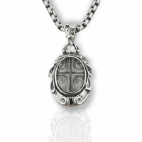 The Rock Pendant Necklace - Cornerstone Jewellery with 24inch Steel N Necklace Christian Catholic Religous fine Jewelry
