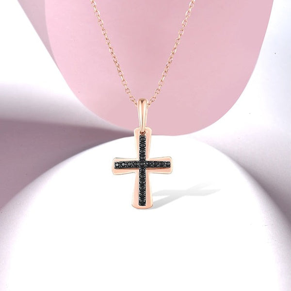 Cross of Eternal Life Pendant - Cornerstone Jewellery Necklace Christian Catholic Religous fine Jewelry