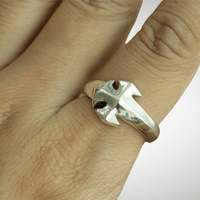 Defender's Cross Ring - Cornerstone Jewellery 10 Rings Christian Catholic Religous fine Jewelry