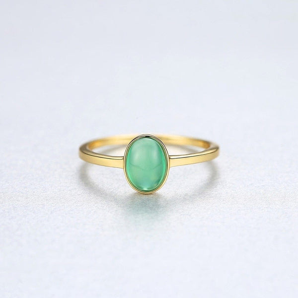 Emerald Cabochon Ring - Cornerstone Jewellery 6 Rings Christian Catholic Religous fine Jewelry