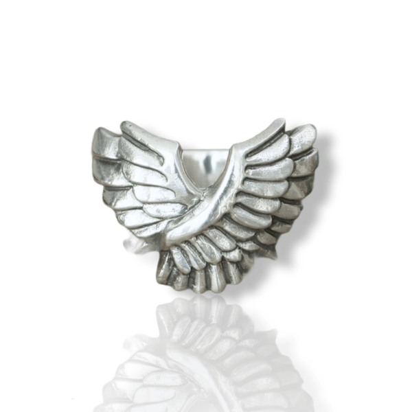 Eagle Wings Ring - Cornerstone Jewellery 9.5 Rings Christian Catholic Religous fine Jewelry