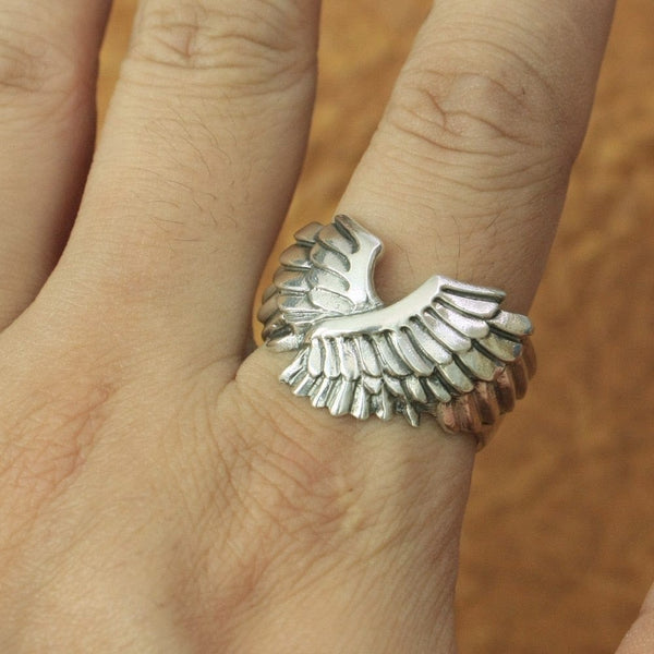 Eagle Wings Ring - Cornerstone Jewellery Rings Christian Catholic Religous fine Jewelry