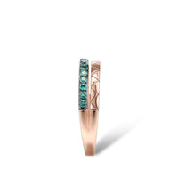 Emerald II Band Ring - Cornerstone Jewellery Rings Christian Catholic Religous fine Jewelry