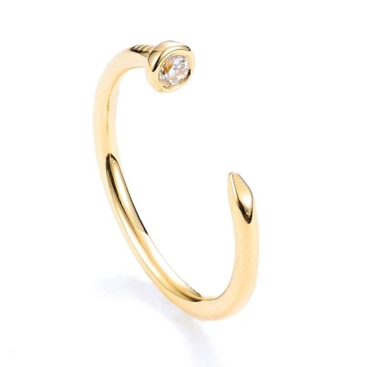 Nail Ring - Cornerstone Jewellery Rings Christian Catholic Religous fine Jewelry