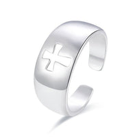 Cross of Grace Ring - Cornerstone Jewellery Silver Rings Christian Catholic Religous fine Jewelry