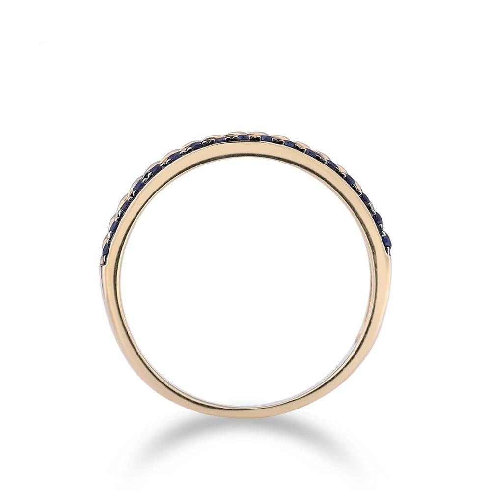 Sapphire Rope Stacking Ring - Cornerstone Jewellery Rings Christian Catholic Religous fine Jewelry