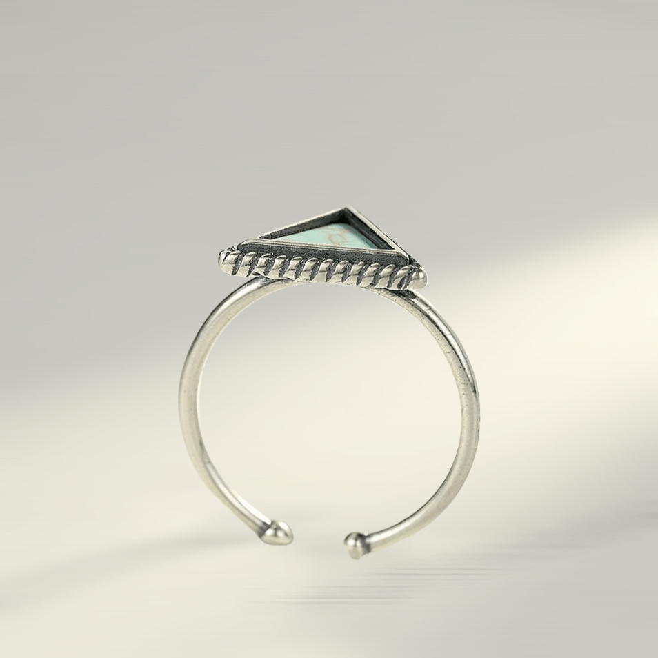 Trinity Turquoise Ring - Cornerstone Jewellery Rings Christian Catholic Religous fine Jewelry