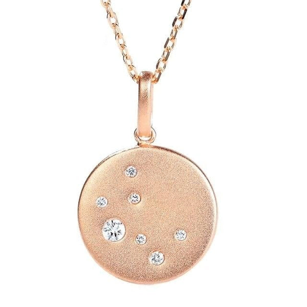 Pleiades Constellation Necklace - Cornerstone Jewellery Rose Gold Christian Catholic Religous fine Jewelry