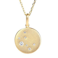 Pleiades Constellation Necklace - Cornerstone Jewellery Yellow Gold Christian Catholic Religous fine Jewelry
